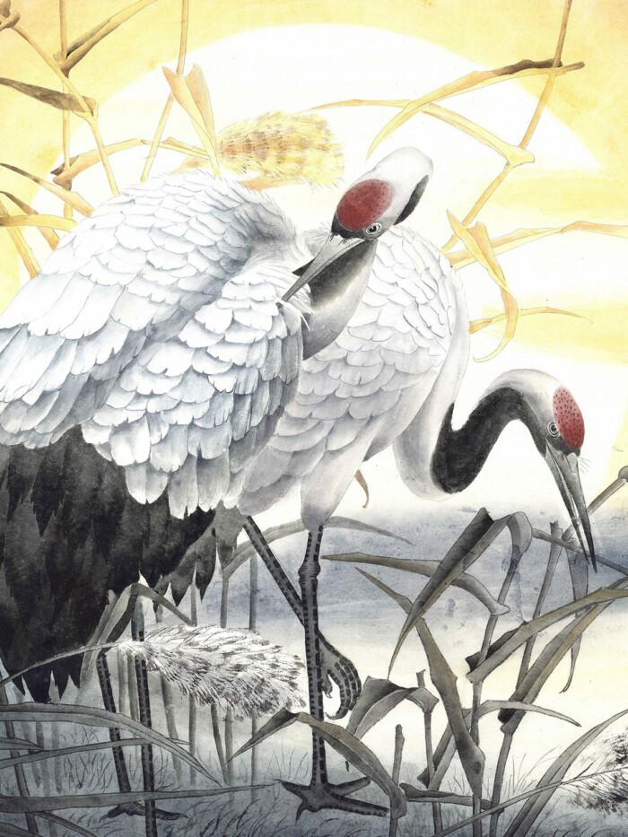 Sun Cranes detail