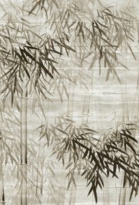 Bamboo in Mist metal leaf