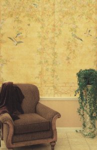Birds in Shade silk L