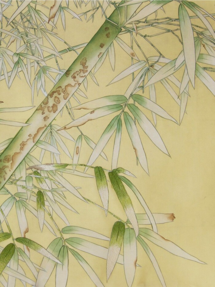 Bamboo embroidery