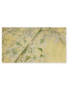 Bamboo embroidery
