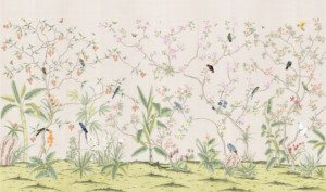Enchanted Garden mural 2