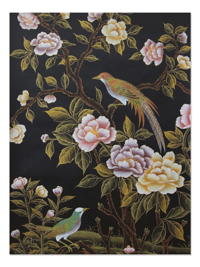 Pheasants & Peonies