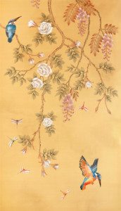 Maldon Roses silk