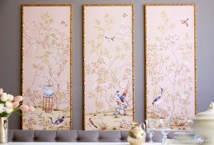 Chinoiserie Triptych