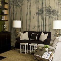 Bamboo in Mist roomset