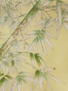 Bamboo embroidery