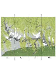 Herons and Willows panels 2