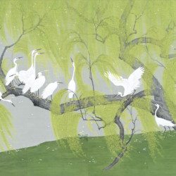 Herons and Willows full