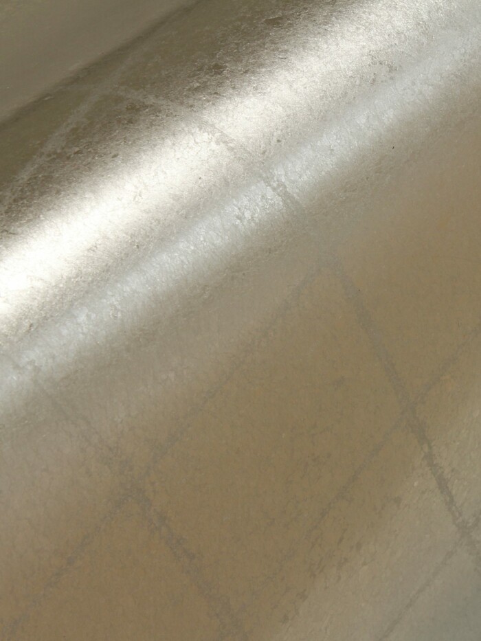 Silver Grid Metal Leaf Remnant - PM100 - Image 2