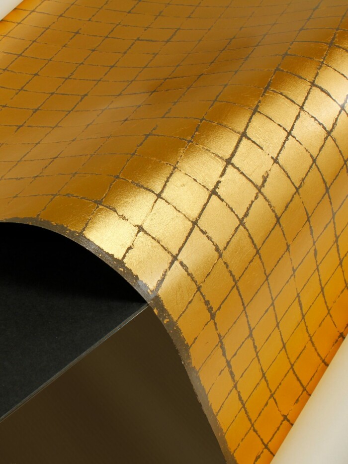 Gold Metal Leaf with Small Grid Remnant - PM800