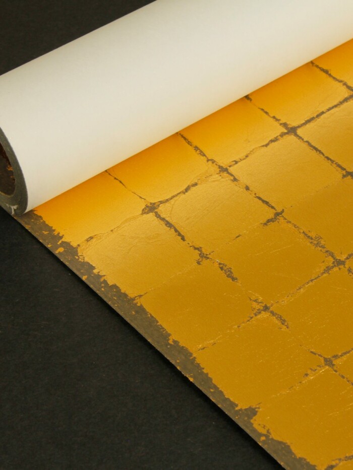 Gold Metal Leaf with Small Grid Remnant - PM800 - Image 3