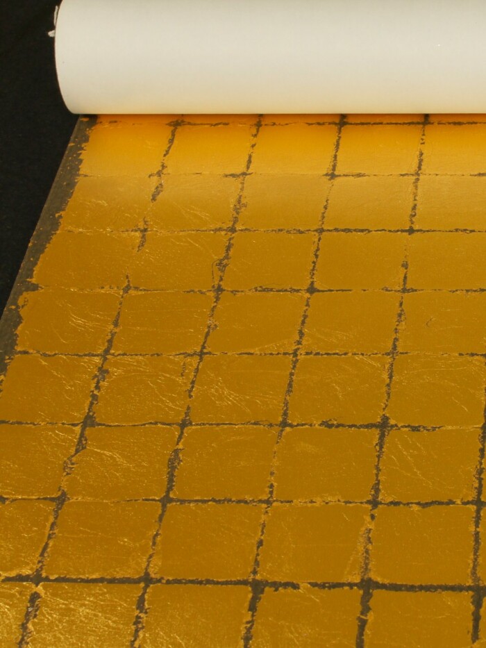 Gold Metal Leaf with Small Grid Remnant - PM800 - Image 4