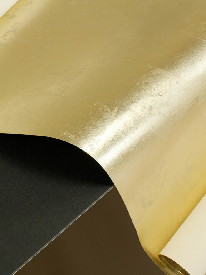 Gold Checker Metal Leaf Remnant - PM975