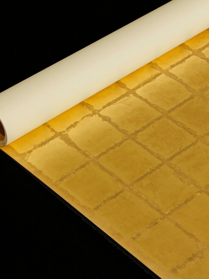 Gold Metal Leaf with Small Grid Remnant- PM400 - Image 3