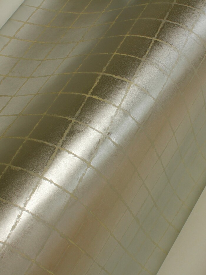 Silver Metal Leaf with Small Grid Remnant - PM300 - Image 2